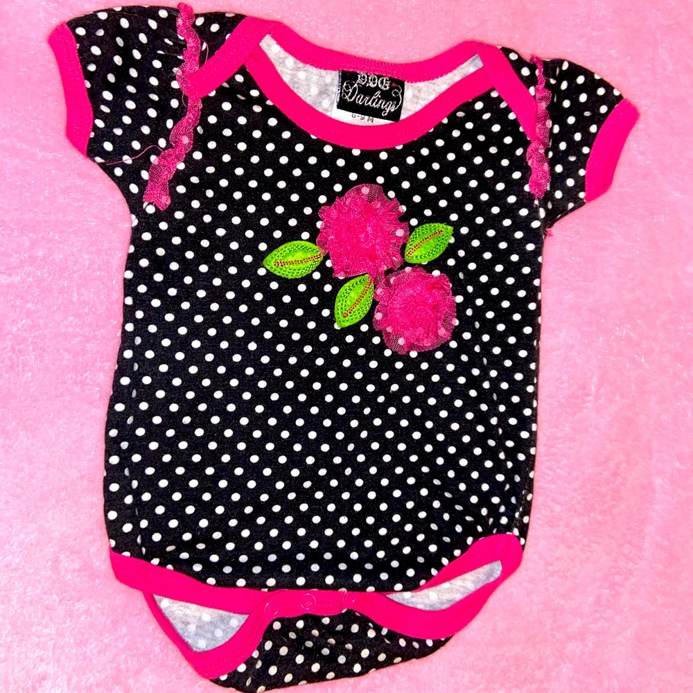 DDG Darlings Floral Onesie 6-9 months